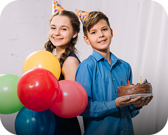 Decoração de festa de aniversário